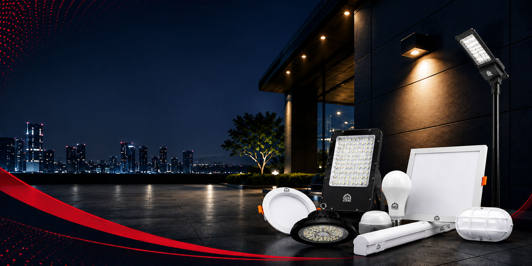 Utkal Innovations - LED Lighting Solutions for Residential, Commercial, Industrial and Outdoor Applications in India, Gujarat & Daman