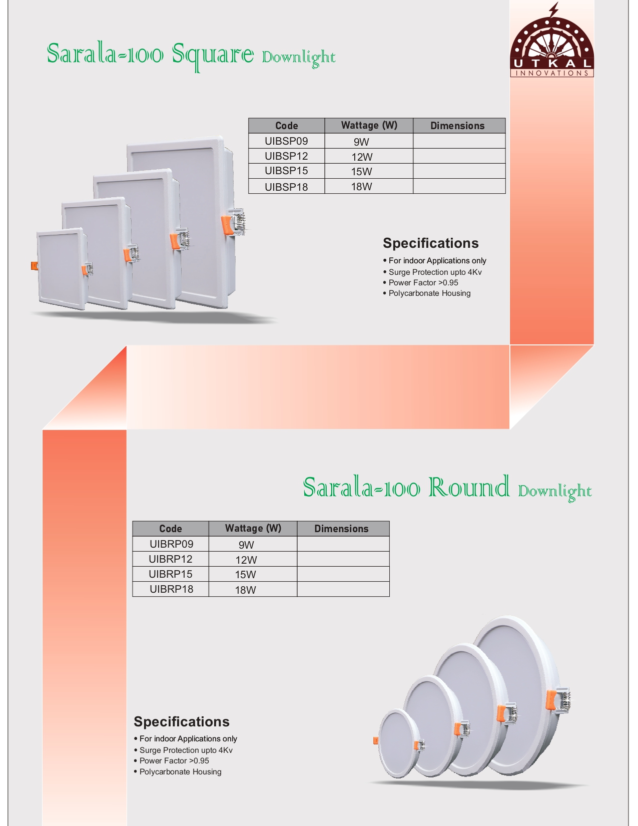 Utkal Innovations Catalogue Page 3